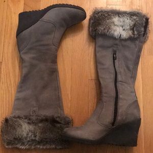 Thigh high boots